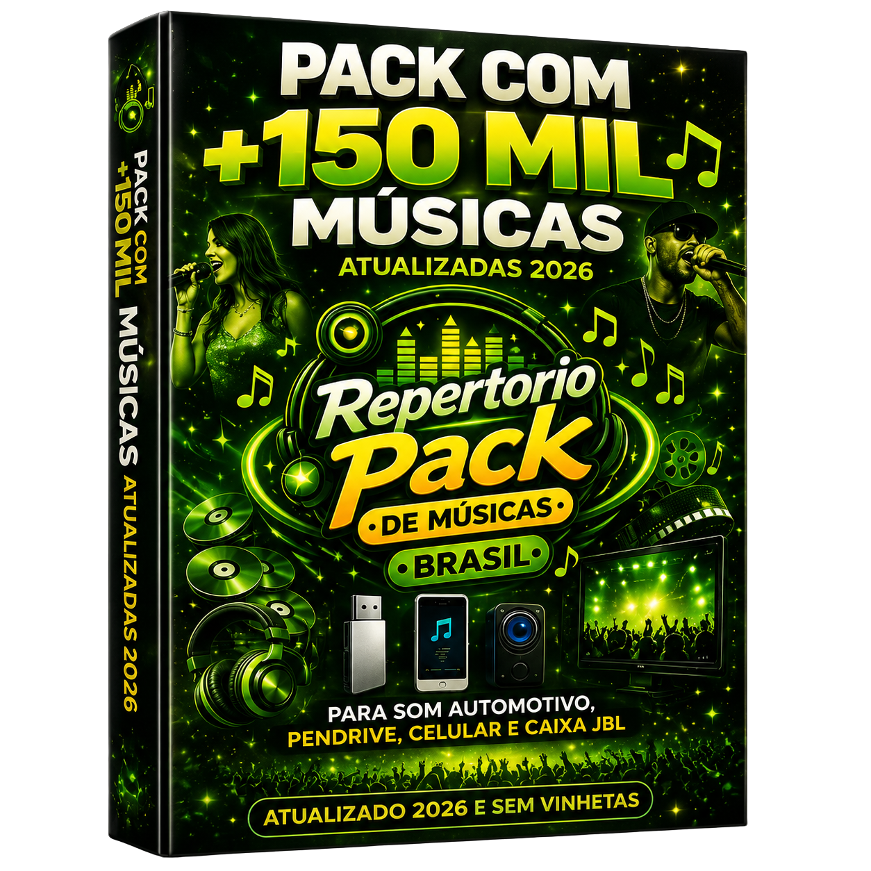 Repertório Pack de Músicas Produto