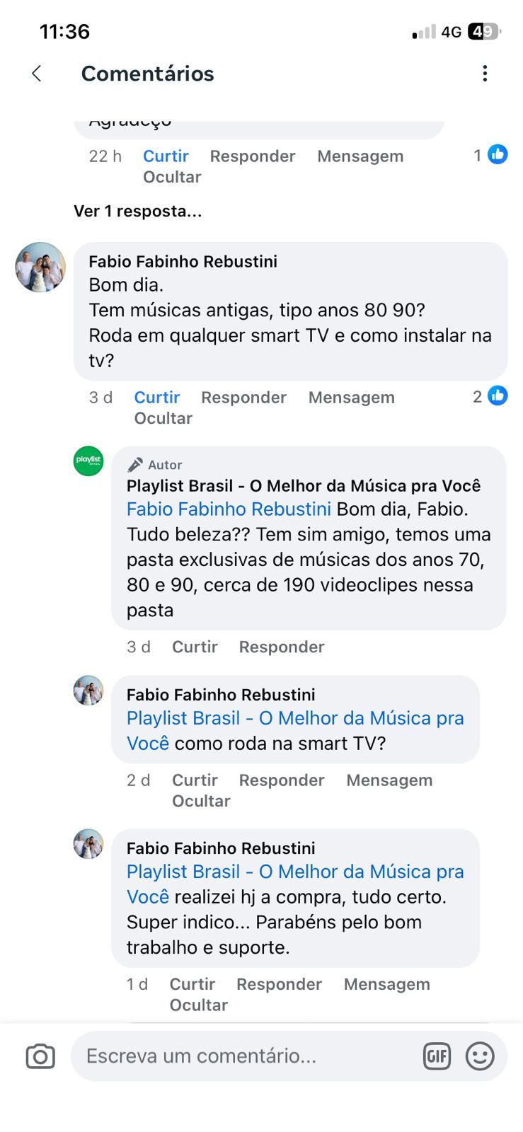 Depoimento de cliente 6