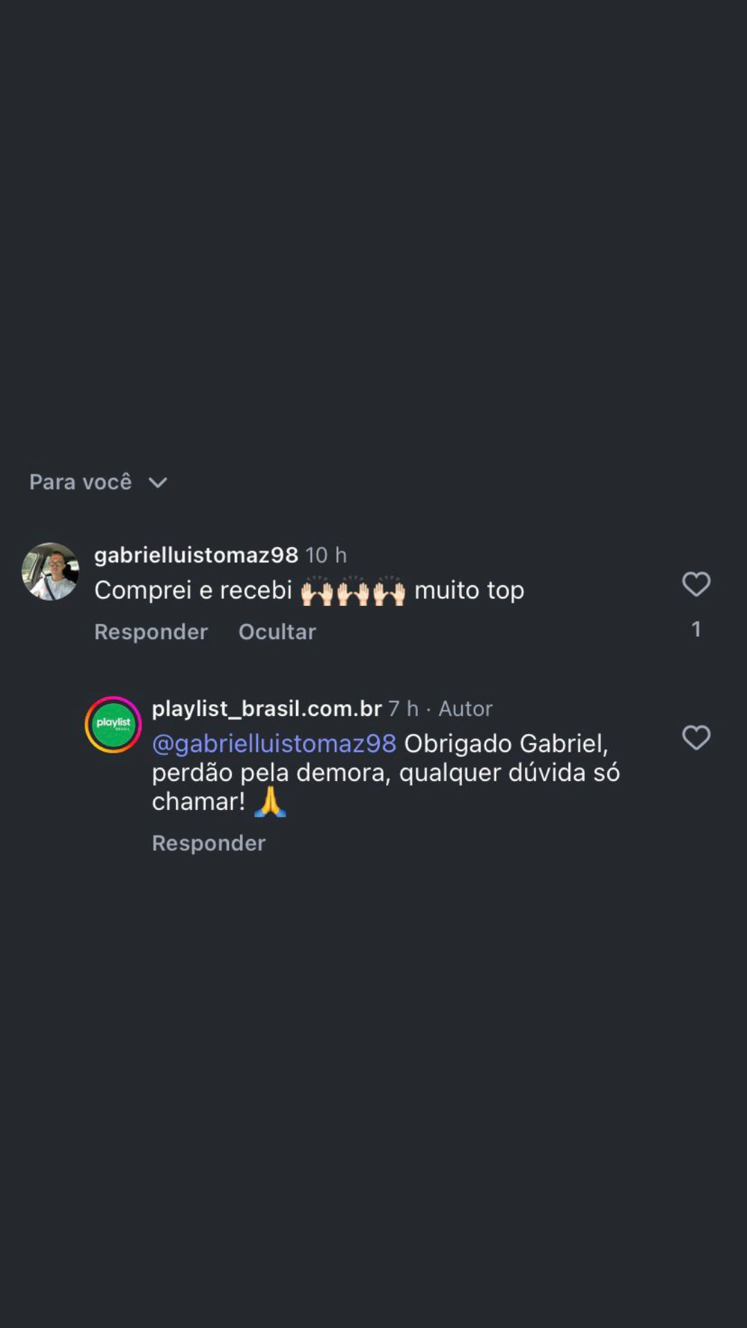 Depoimento de cliente 10