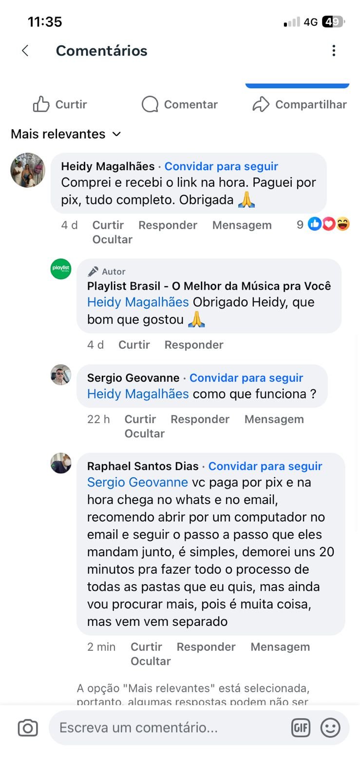 Depoimento de cliente 7